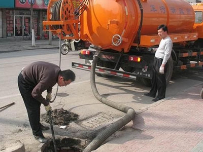 细水乡隔油池、化粪池清操作流程