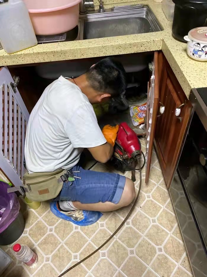 细水乡通下水道